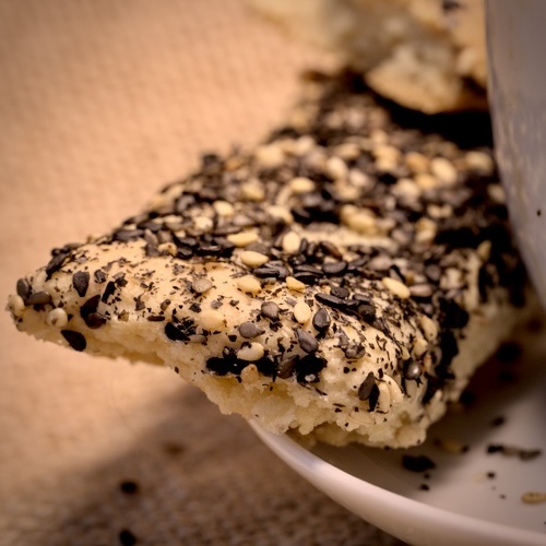 Sesame shortbread - Making of 2